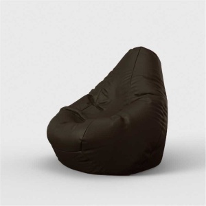 Fotoliu Nirvana Hobbit, Material Piele ecologica - Chocolate - Img 3