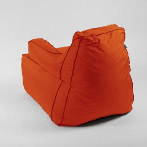 Fotoliu Player Mini Pufrelax, Material Impermeabil - Neon Orange - Img 3