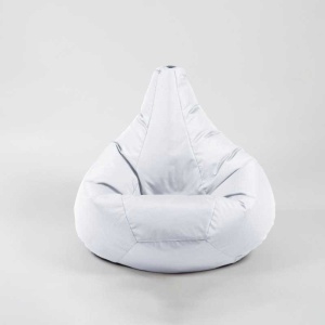 Fotoliu puf copii, Nirvana Light Pufrelax, Material Impermeabil - Alb - Img 2