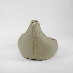 Fotoliu puf copii, Nirvana Light Pufrelax, Material Impermeabil - Bej - Img 3