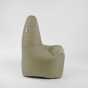Fotoliu tip Scaun Sunlounger, Material Impermeabil - Bej - Img 2