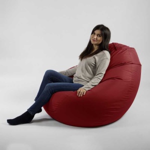 Nirvana Giant bean bag, Waterproof material - Red - Img 5