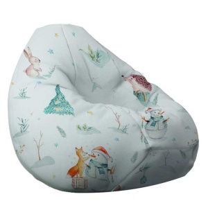 Nirvana Giant bean bag, Waterproof material - Winter Wonderland