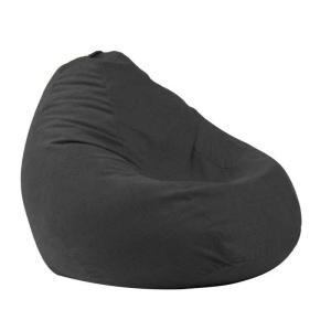 Nirvana Grande bean bag, Textile material - Eerie Black