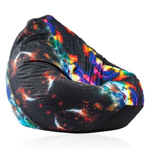 Nirvana Grande bean bag, Waterproof material - Lagoon Nebula
