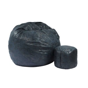 Set Fotoliu King Size cu Otoman (suport picioare), Material Textil - Before Dawn - Img 1