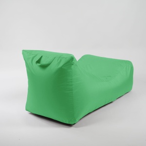 Fotoliu Looloop Pufrelax, Material Impermeabil - Green Apple - Img 3