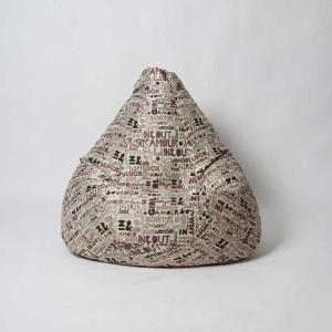 Fotoliu Nirvana Hobbit Pufrelax, Material textil - Boysenberry - Img 2