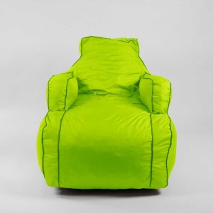 Fotoliu Player Mini Pufrelax, Material Impermeabil - Verde neon - Img 2