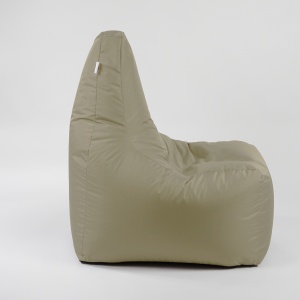 Fotoliu puf, Sunlounger EVO XL, umplutura de burete Memory Mix, material impermeabil, Bej - Img 2