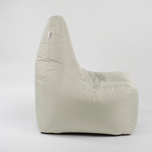 Fotoliu puf, Sunlounger EVO XL, umplutura de burete Memory Mix, material impermeabil - Crem - Img 2