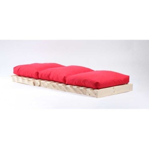 Fotoliu Pufrelax Sezlong Lemn Fubsy, Material Textil - Montana Red - Img 9
