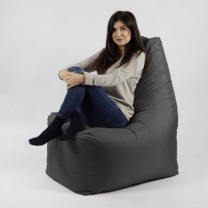 Fotoliu tip Scaun Sunlounger EVO XL, Material Impermeabil - Gri inchis - Img 6