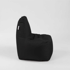Fotoliu tip Scaun Sunlounger Junior, Material Impermeabil - Negru - Img 2