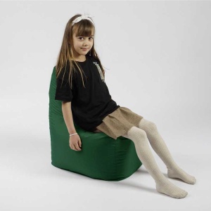 Fotoliu tip Scaun Sunlounger Junior, Material Impermeabil - Verde - Img 5