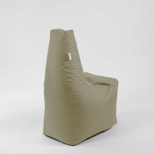Fotoliu tip Scaun Sunlounger, Material Impermeabil - Bej - Img 3