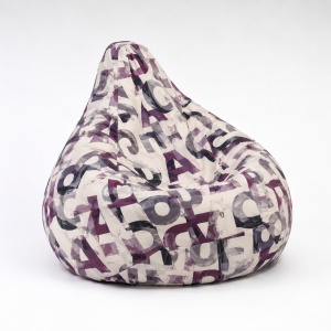 Nirvana Hobbit Pufrelax bean bag, Textile material - Urban Mystique