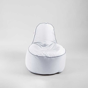 OK Junior bean bag, Waterproof material - White - Img 2