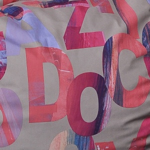 Set Fotoliu King Size cu Otoman (suport picioare), Material Textil - Crimson - Img 3