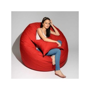 Set Fotoliu King Size cu Perna, Material Textil - Montana Red - Img 2