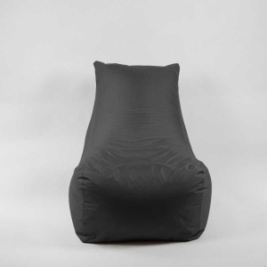 Fotoliu Looloop Pufrelax, Material Impermeabil - Gri inchis - Img 4