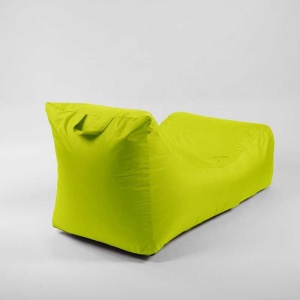 Fotoliu Looloop Pufrelax, Material Impermeabil - Verde neon - Img 3