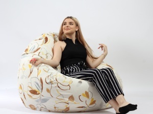 Fotoliu Nirvana Gigant, Material Textil - Blossom - Img 3
