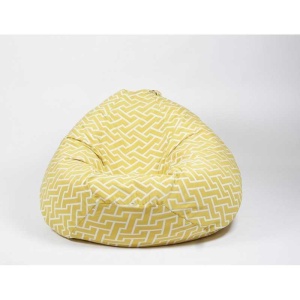 Fotoliu Nirvana Gigant, Material Textil - Zippity Yellow - Img 2