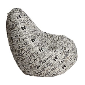 Fotoliu Nirvana Hobbit, Material textil - Steel my Luck - Img 1