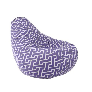 Fotoliu Nirvana Hobbit, Material Textil - Zippity Purple - Img 1