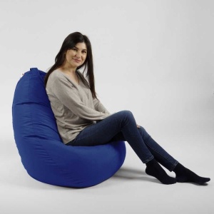 Fotoliu Nirvana Hobbit Pufrelax, Material Impermeabil - Electric Blue - Img 5