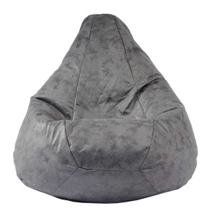 Fotoliu Nirvana Hobbit Pufrelax, Material Textil - Moon Grey