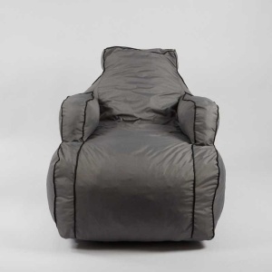Fotoliu Player Mini Pufrelax, Material Impermeabil - Grey - Img 2