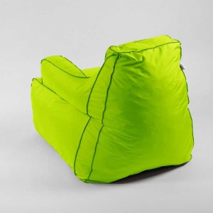 Fotoliu Player Mini Pufrelax, Material Impermeabil - Verde neon - Img 3