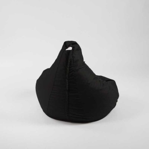 Fotoliu puf copii, Nirvana Light Pufrelax, Material Impermeabil - Negru - Img 4