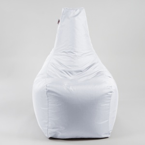 Fotoliu puf, Sunlounger EVO XL, umplutura de burete Memory Mix, material impermeabil, Alb - Img 3
