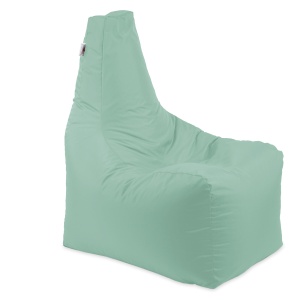 Fotoliu puf, Sunlounger EVO XL, umplutura de burete Memory Mix, material impermeabil, Verde menta - Img 1