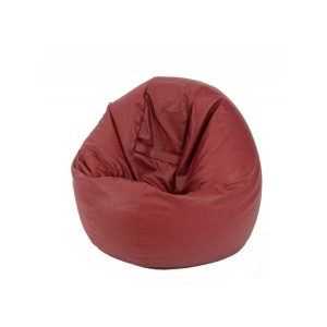 Fotoliu Relaxo XL, Material Piele Ecologica - Bordo