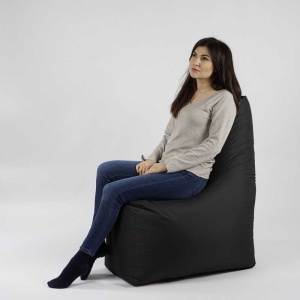 Fotoliu tip Scaun Sunlounger EVO, Material Impermeabil - Negru - Img 5