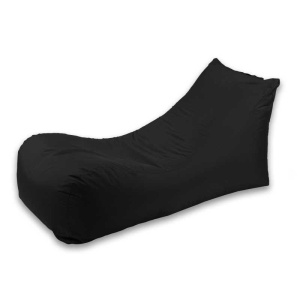 Looloop Pufrelax bean bag, Waterproof material - Black