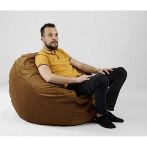 Set Fotoliu Matusalem cu Otoman (suport picioare), Material Textil - Tattle Tan - Img 3
