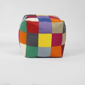 Taburet Cub, Material impermeabil - Mozaic - Img 6