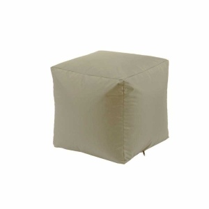 Taburet Cub XL, Material impermeabil - Bej - Img 2