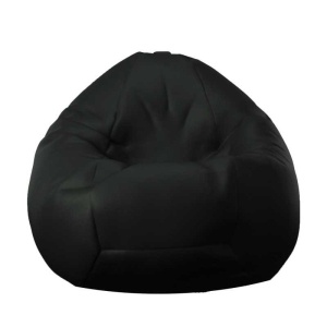 Fotoliu Nirvana Gigant, Material Piele ecologica - Back 2 Black - Img 1
