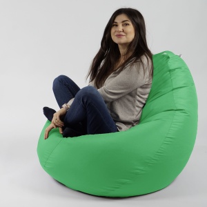 Fotoliu Nirvana Grande Pufrelax, Material Impermeabil, Green Apple - Img 5