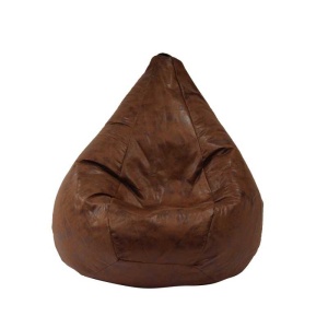 Fotoliu puf copii, Nirvana Light, Material Textil - Iced Coffee - Img 2