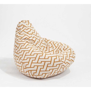 Fotoliu puf copii, Nirvana Light Pufrelax, Material Textil - Zappity Orange - Img 3