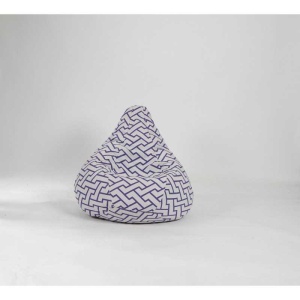 Fotoliu puf copii, Nirvana Light Pufrelax, Material Textil - Zappity Purple - Img 2