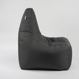 Fotoliu puf, Sunlounger EVO XL, umplutura de burete Memory Mix, material impermeabil, Gri inchis - Img 2