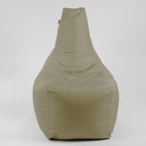 Fotoliu puf, Sunlounger EVO XL, umplutura de burete Memory Mix, material impermeabil, Bej - Img 4